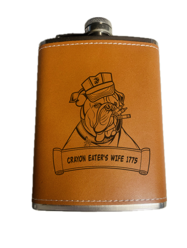 Crayon Eater's Wife Flask