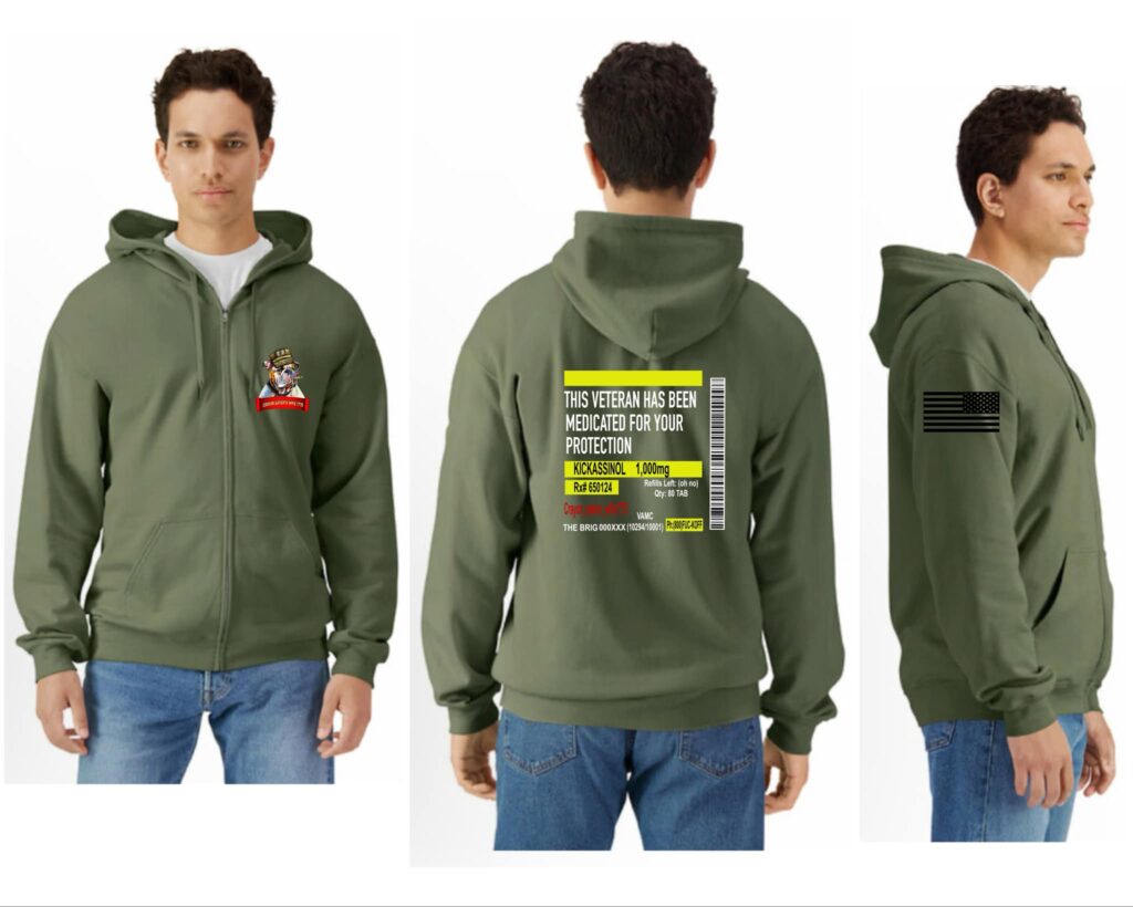 Medicated Zip-Up Hoodie