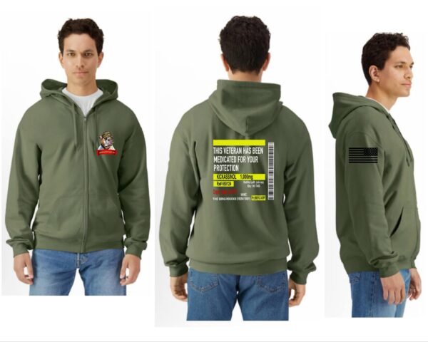 Medicated Zip-Up Hoodie