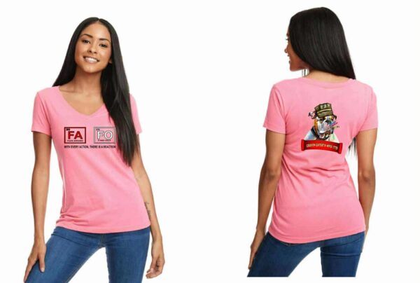 Women's FAFO V-Neck T-Shirt