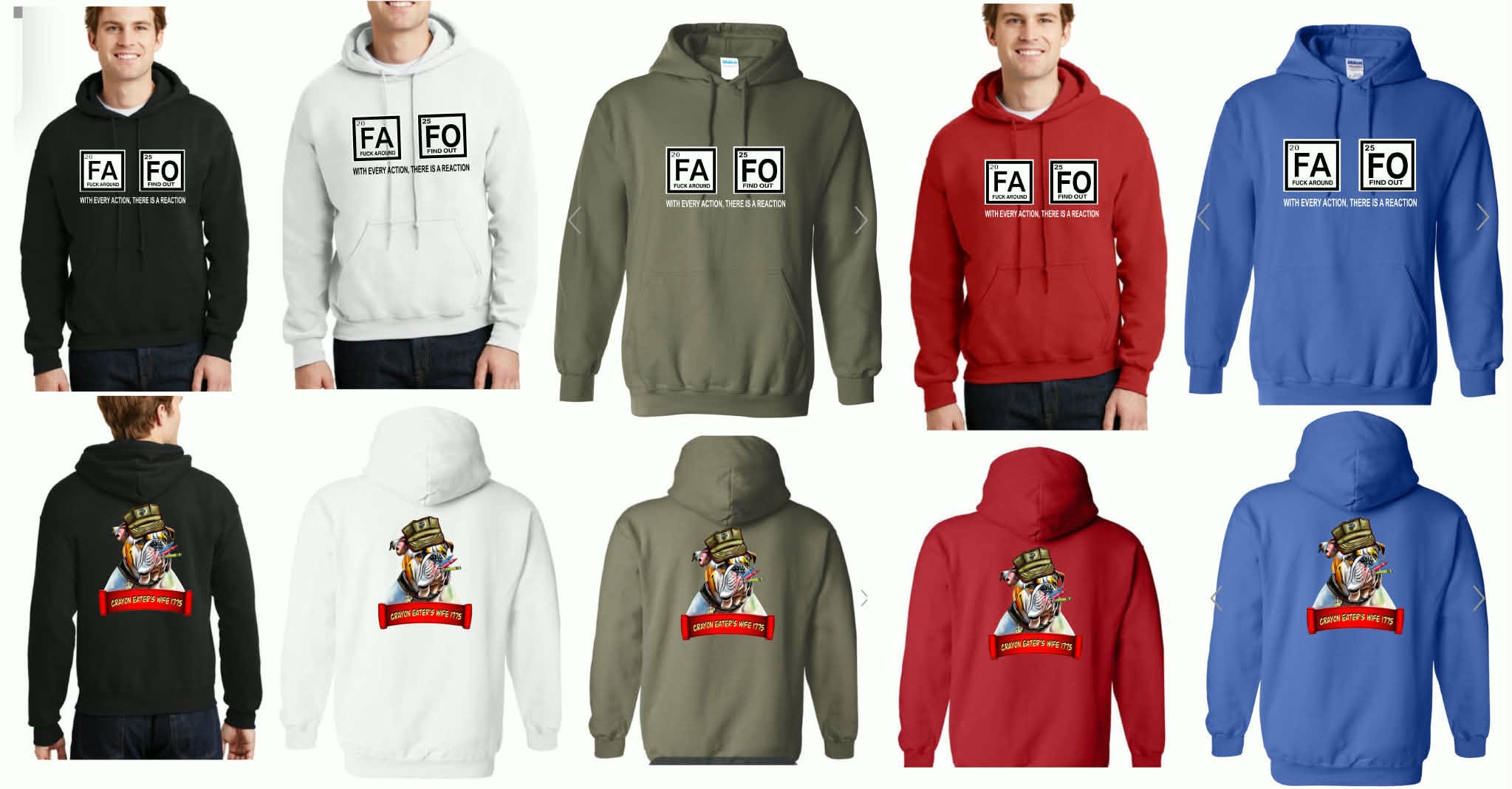 FAFO Pullover Hoodie - Image 2